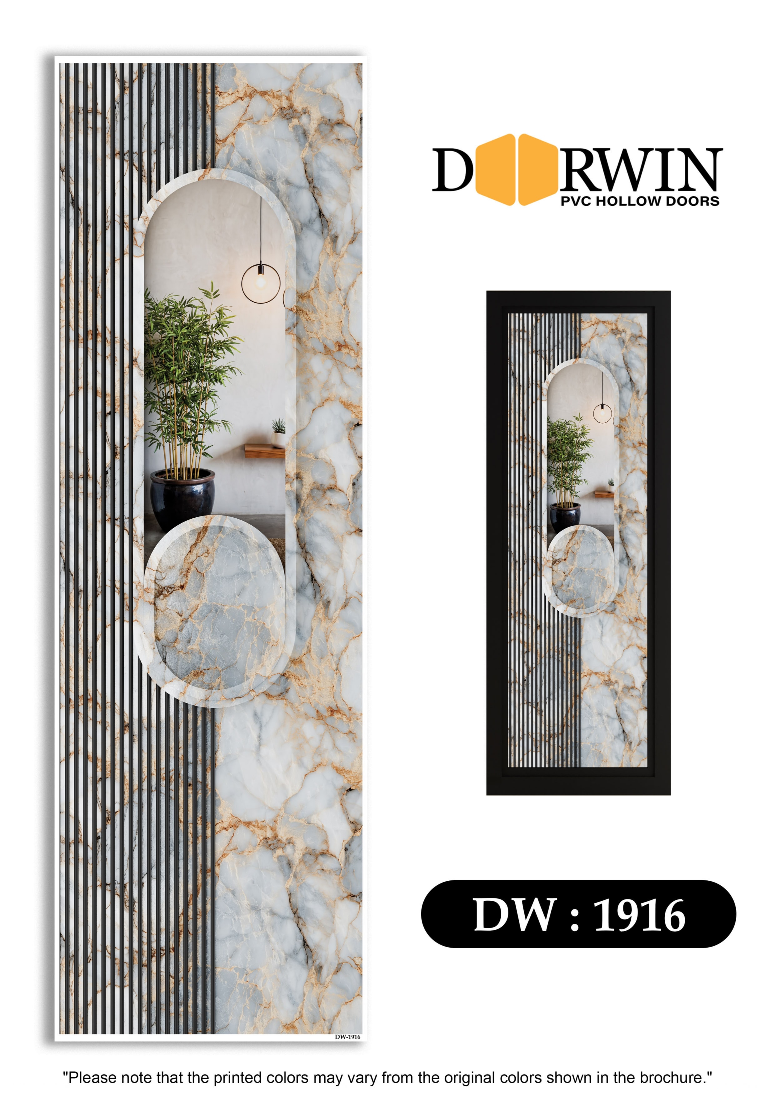 Marble hollow panel design