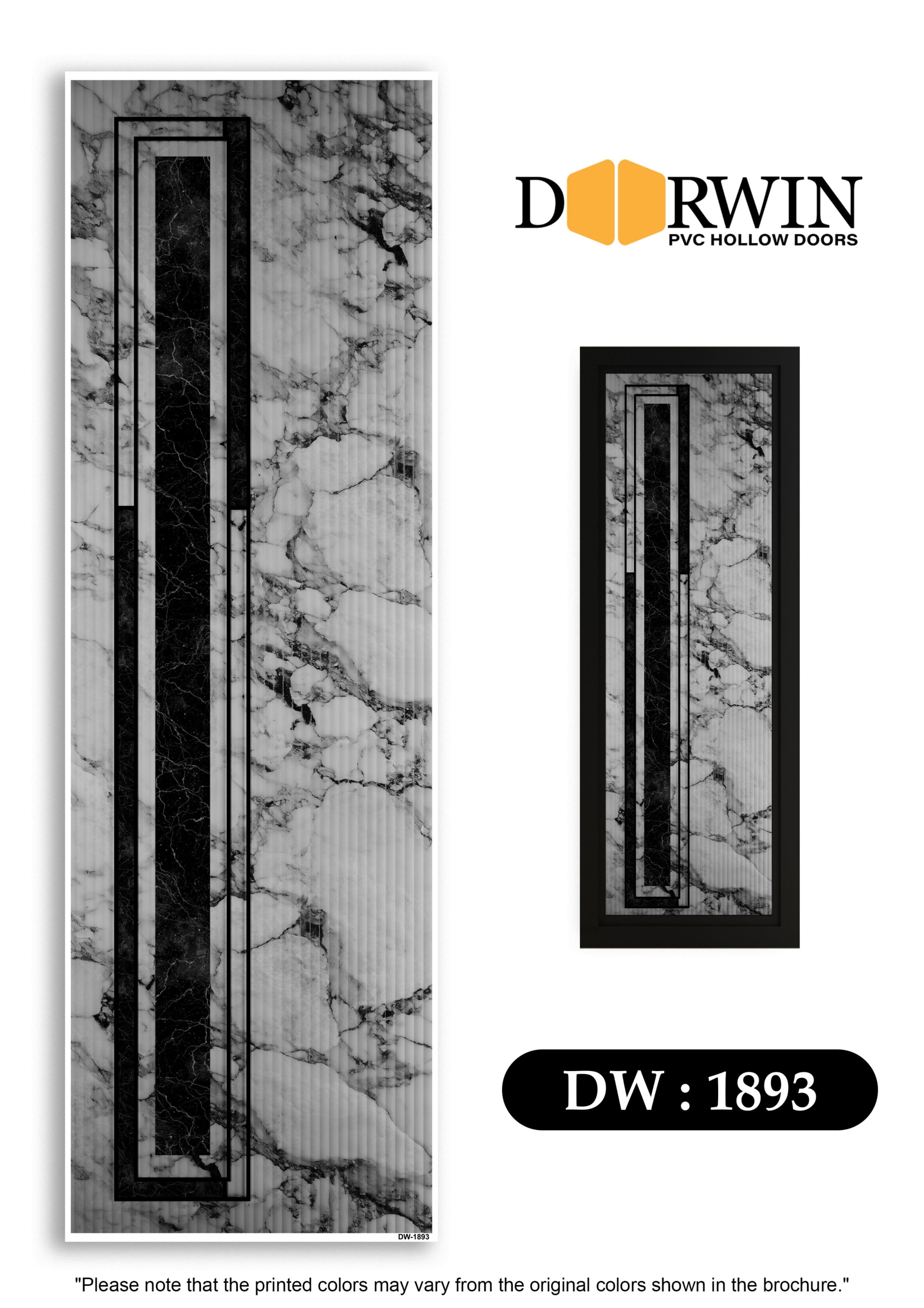 Marble hollow door — variant