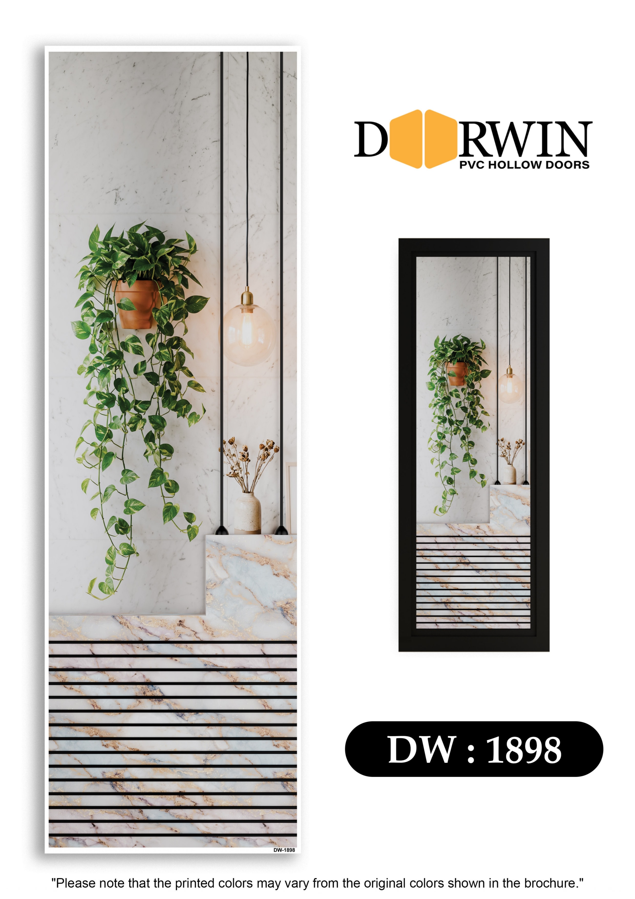 Hanging plant panel design