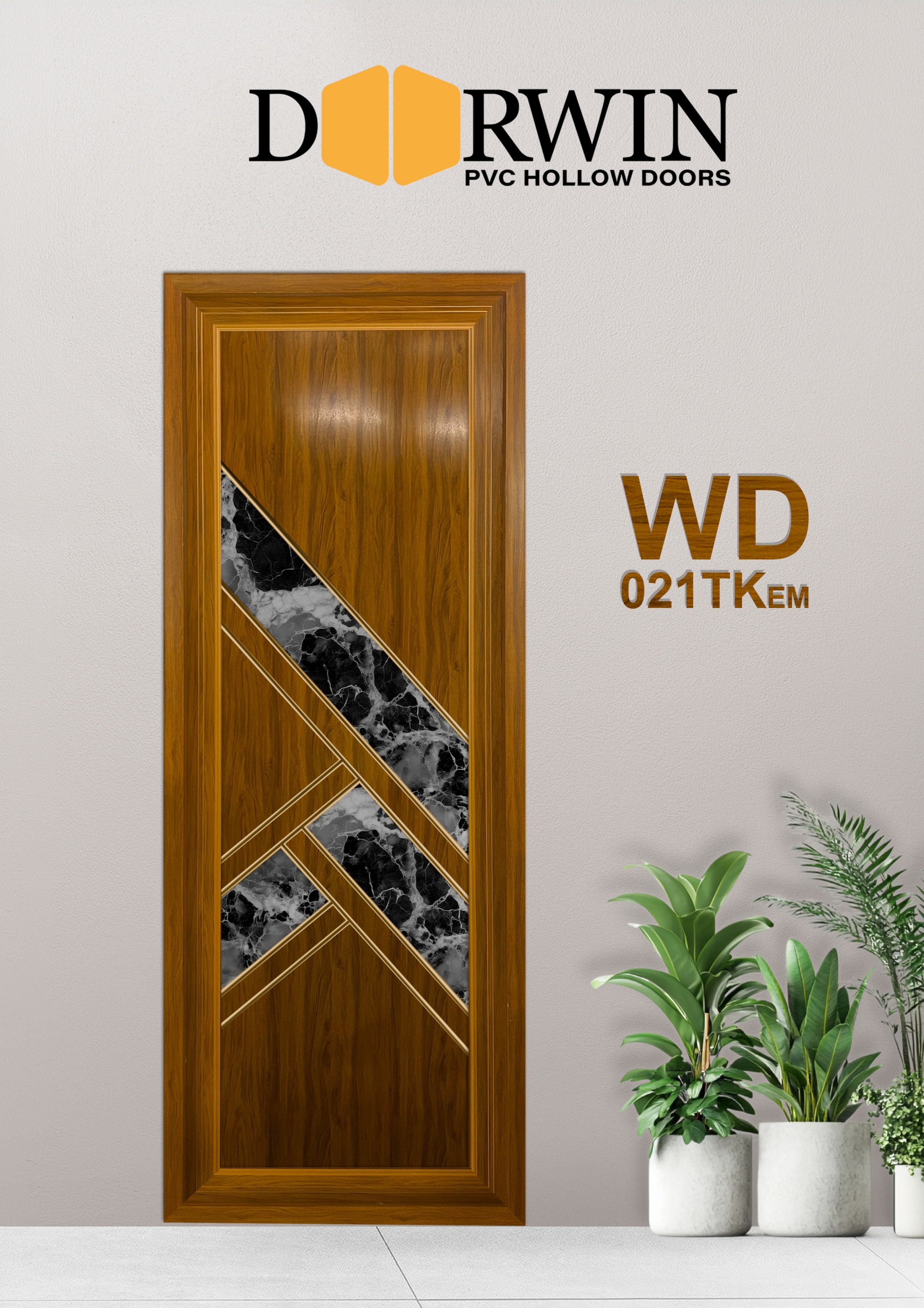 Marble insert panel