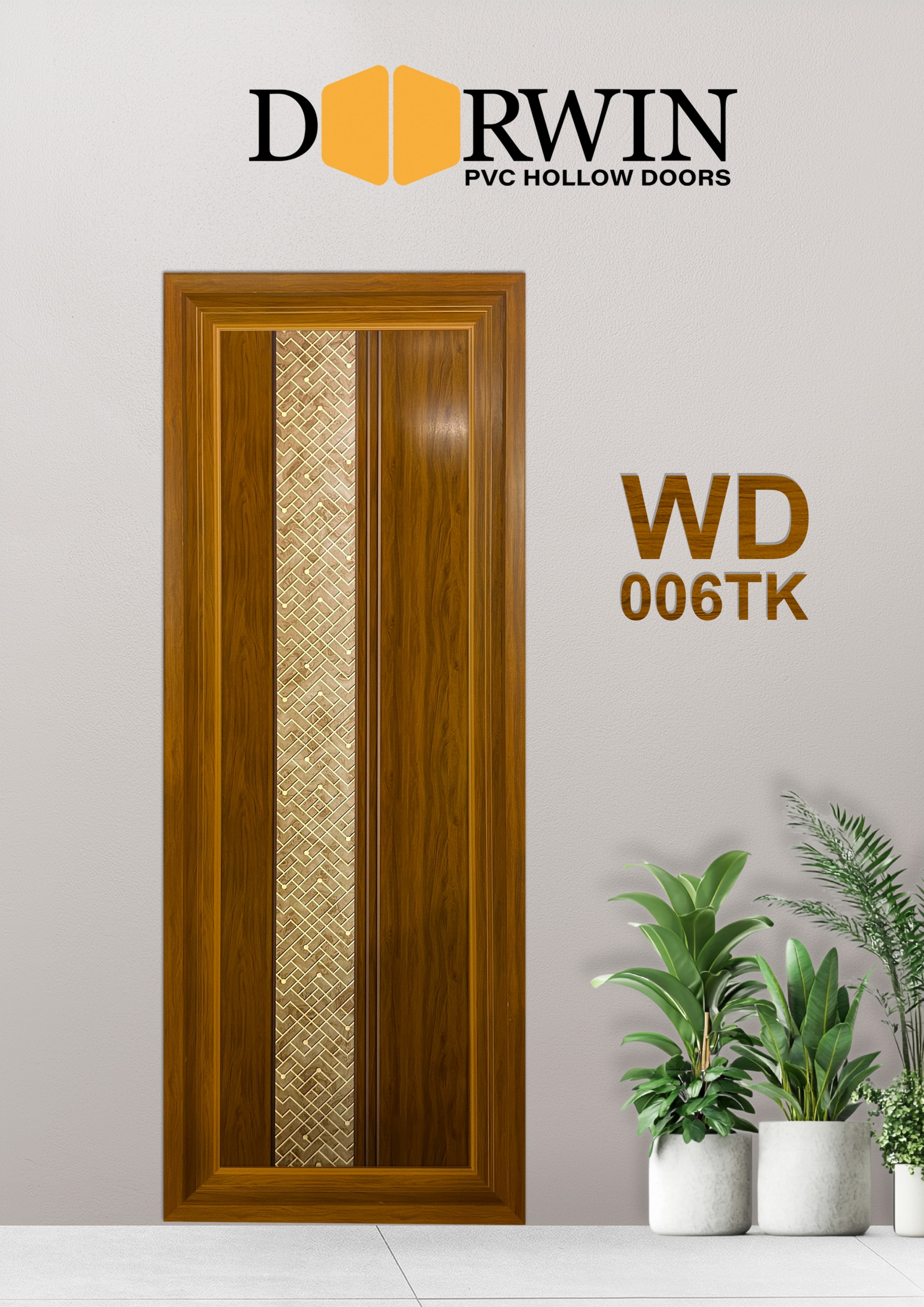 Wood grain finish